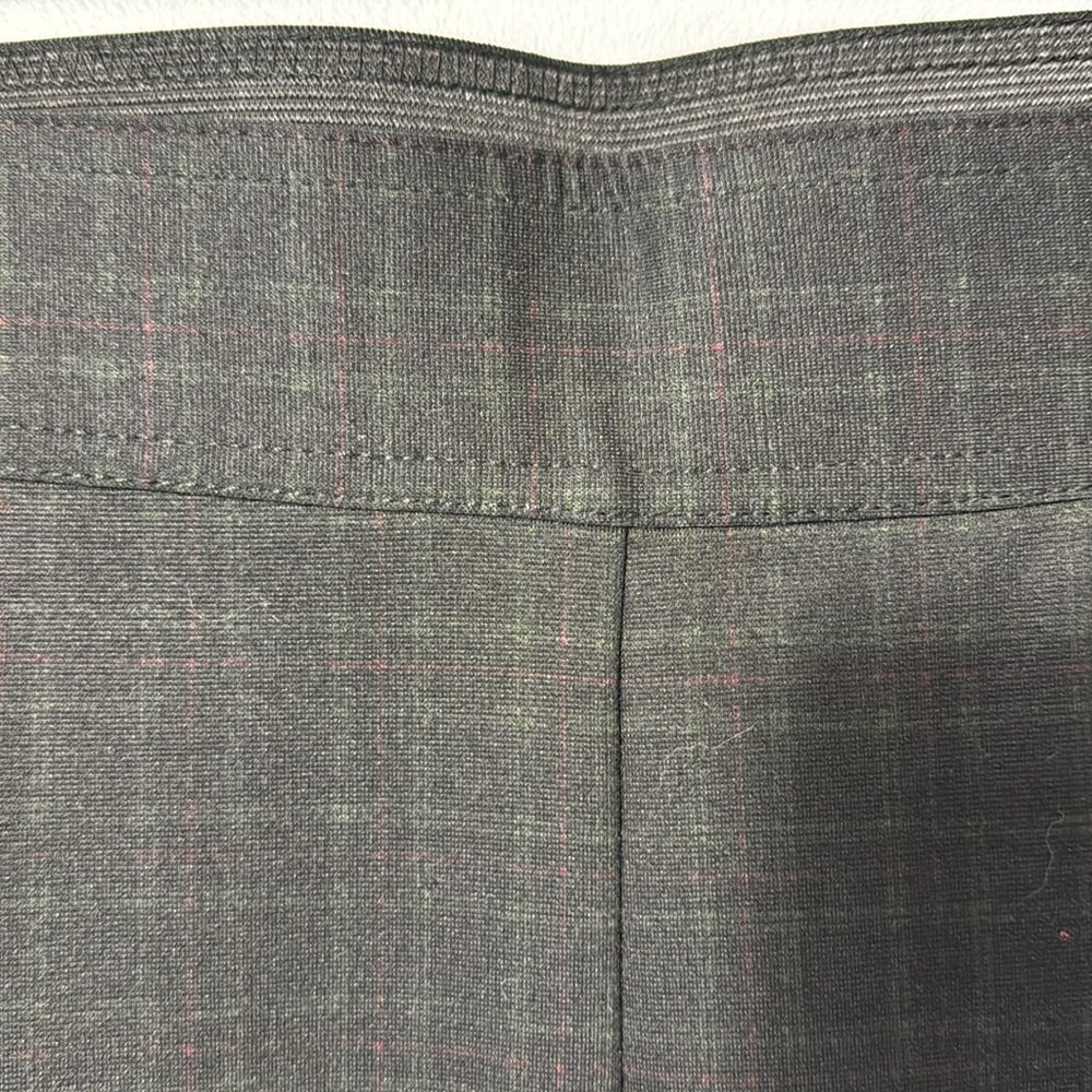 Emaline‎ Pants Pull On Checked Straight Leg Stretch in Size 22W  NWT - Picture 7 of 15
